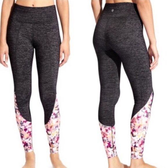 Athleta Pants - Athleta High-Rise Crackle Flow Chaturanga Athleisure Leggings P1084